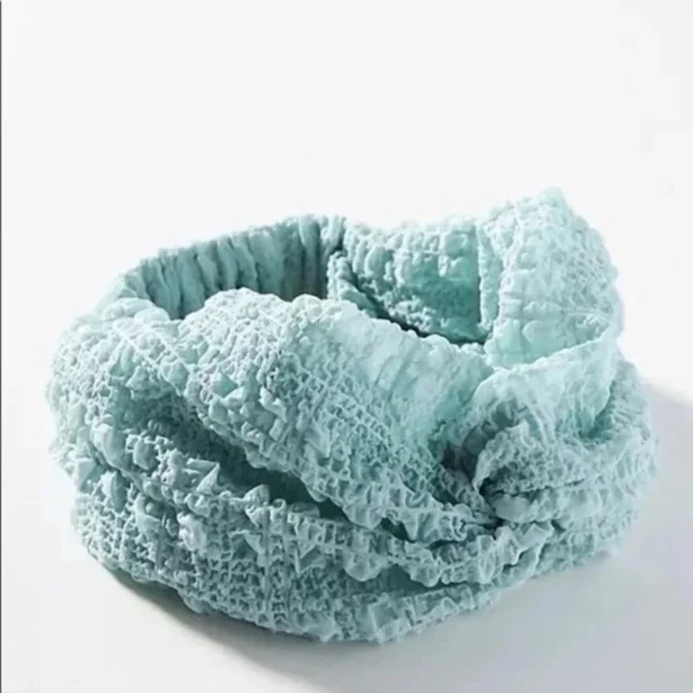 NWT Anthropologie  Blue  Beach Twist Headband